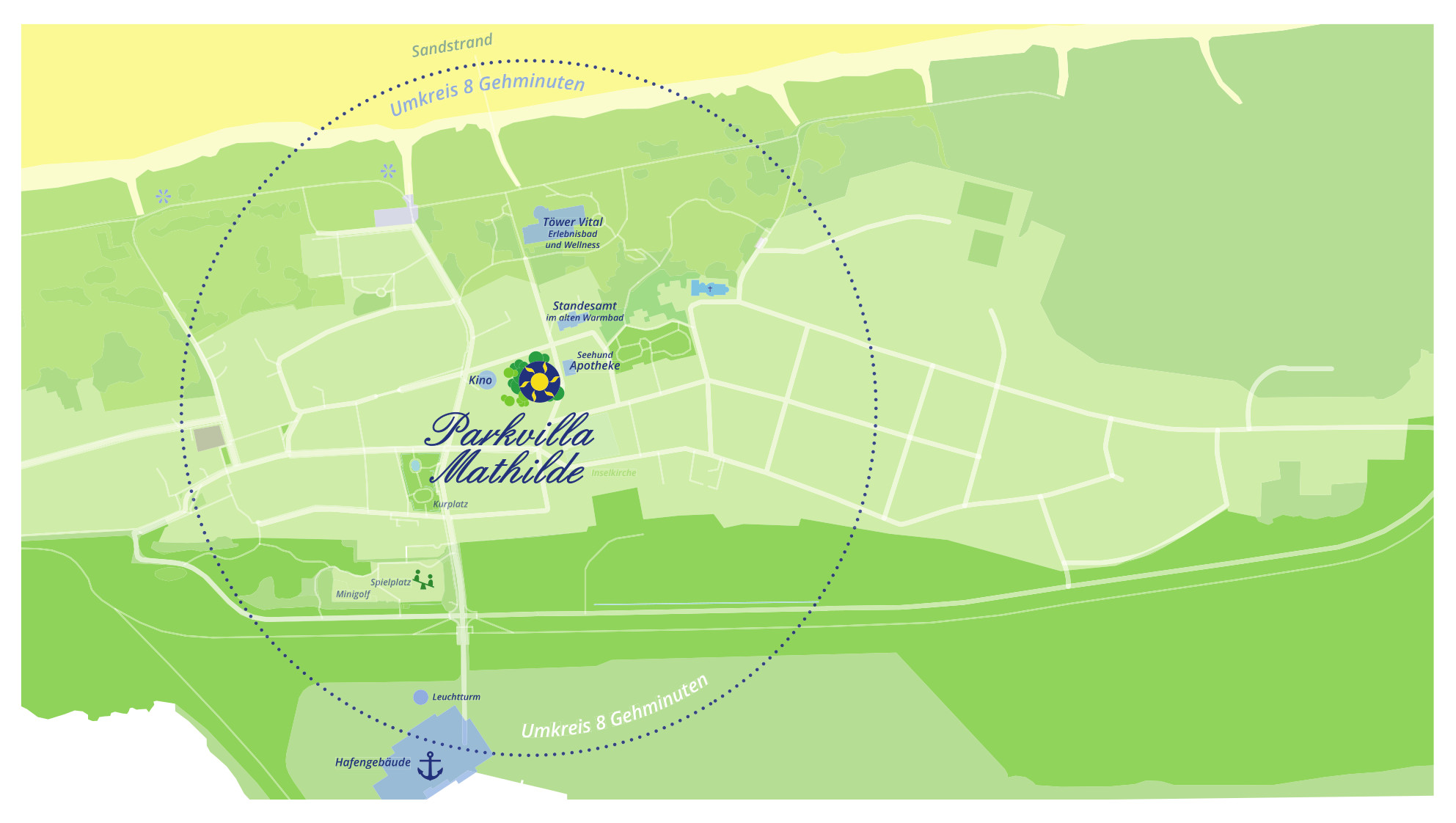 Standort Parkvilla Mathilde